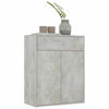 Betongraues Sideboard Evienta 60x30x75cm (Holz)