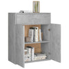 Betongraues Sideboard Evienta 60x30x75cm (Holz)