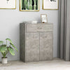 Betongraues Sideboard Evienta 60x30x75cm (Holz)