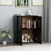 Schwarze Kommode Gheorghel 60x30x75cm (Holz)