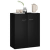 Schwarze Kommode Gheorghel 60x30x75cm (Holz)