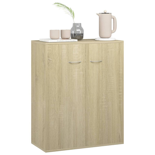 Sonoma Eiche Sideboard Gheorghel 60x30x75cm (Holz)
