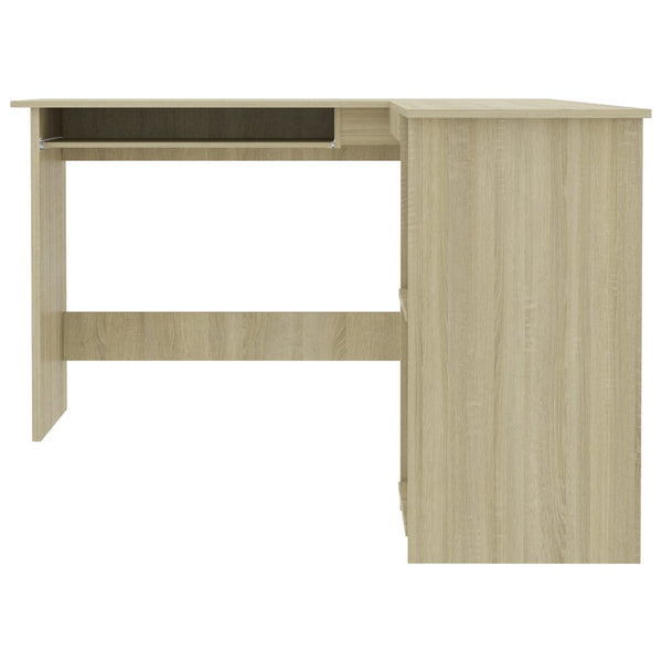 Eckschreibtisch Sonoma-Eiche Sictimiu 120x140x75cm (L-förmig, Holz)