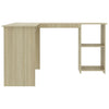 Eckschreibtisch Sonoma-Eiche Sictimiu 120x140x75cm (L-förmig, Holz)