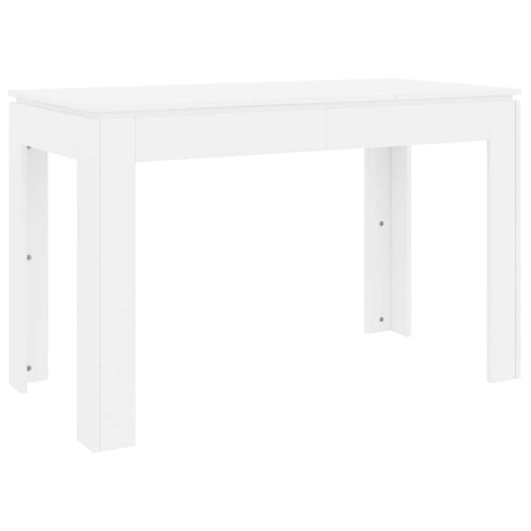 Weißer Esstisch Doczi 120x60x76cm (Holz)