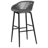 Graue Barhocker Foiomfia (2er Set)
