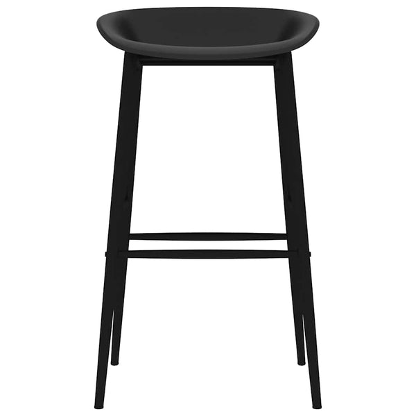 Schwarze Barhocker Desirae (2 Stück)