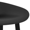Schwarze Barhocker Desirae (2 Stück)