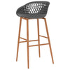 Barhocker Foiomfia grau (4er-Set)