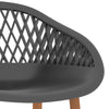 Barhocker Foiomfia grau (4er-Set)