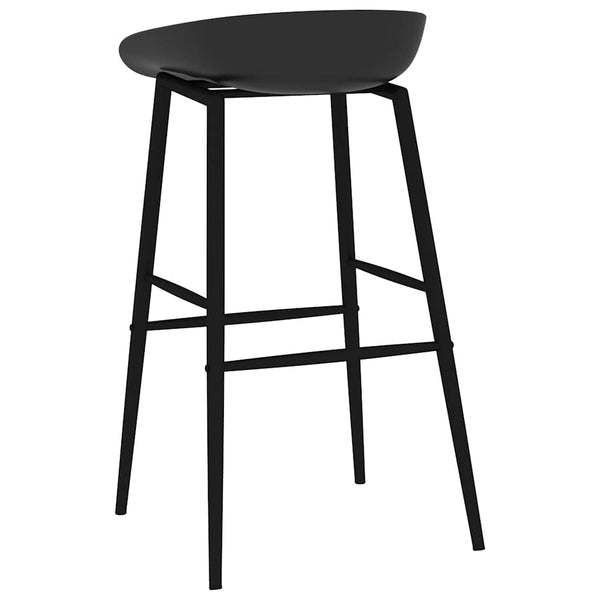 Schwarze Barhocker Desirae (4 Stk.)