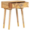 Nachttisch Cressie 43x30x58cm (Mangoholz)
