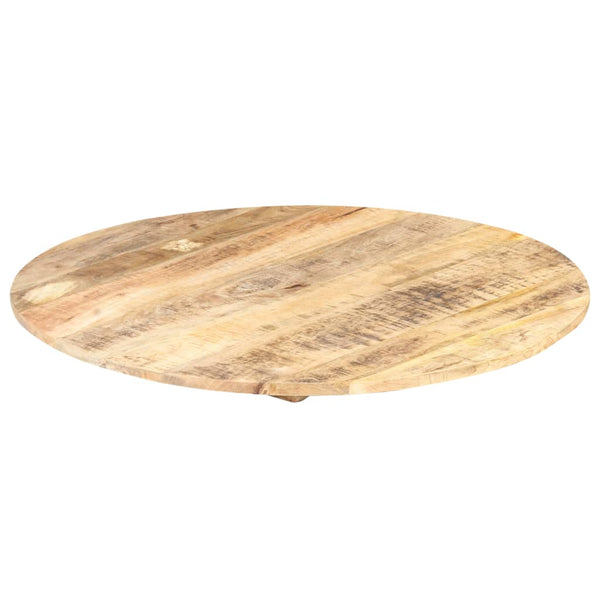 Tischplatte Vollholz Mango rund Nefiod 15-16 mm 60cm