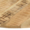 Tischplatte massiv Mangoholz rund Nefiod 15-16 mm 70 cm