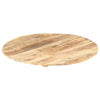 Tischplatte massiv Mangoholz rund Nefiod 15-16 mm 70 cm