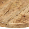 Tischplatte Nefiod rund 25-27 mm 50cm (Mangoholz)