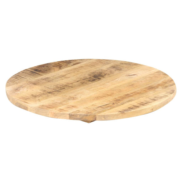 Tischplatte Nefiod rund 25-27 mm 50cm (Mangoholz)