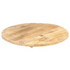 Tischplatte Nefiod rund 25-27 mm 50cm (Mangoholz)