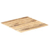 Tischplatte aus massivem Mangoholz Dimitria 15-16 mm 70x70cm