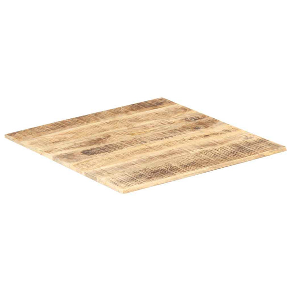 Tischplatte aus massivem Mangoholz Dimitria 15-16 mm 70x70cm