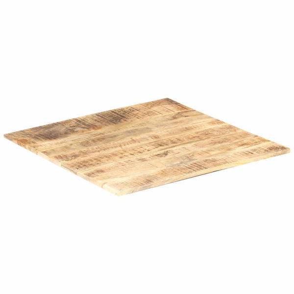 Tischplatte aus massivem Mangoholz Dimitria 15-16 mm 70x70cm