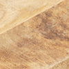Tischplatte aus massivem Mangoholz Dimitria 15-16 mm 70x70cm