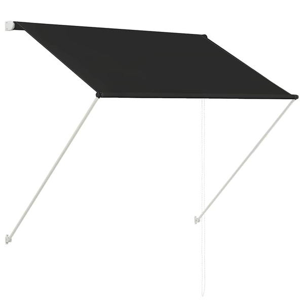 Antrasiitti sisäänkelattava markiisi Golban 100x150cm