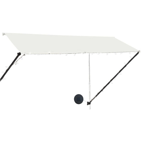 Kerma sisäänkelattava markiisi ledillä Ghile 300x150cm