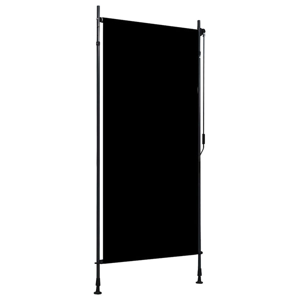 Anthrazitfarbenes Außenrollo Feliana 100x270cm