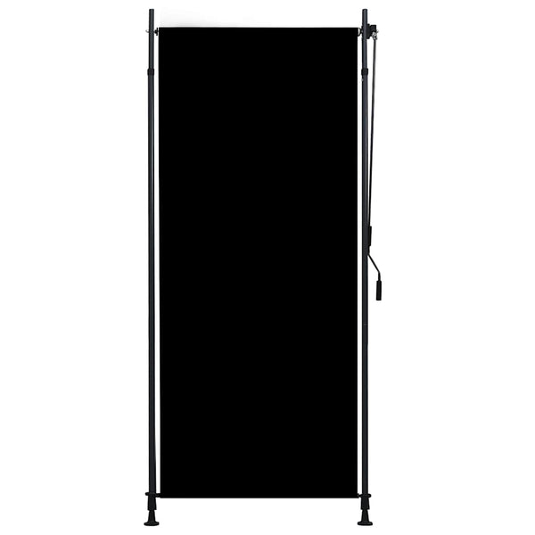 Anthrazitfarbenes Außenrollo Feliana 100x270cm