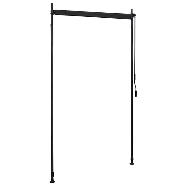 Anthrazitfarbenes Außenrollo Feliana 120x270cm