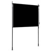 Anthrazitfarbenes Outdoor-Rollo Feliana 150x270cm