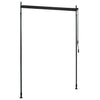 Anthrazitfarbenes Outdoor-Rollo Feliana 150x270cm