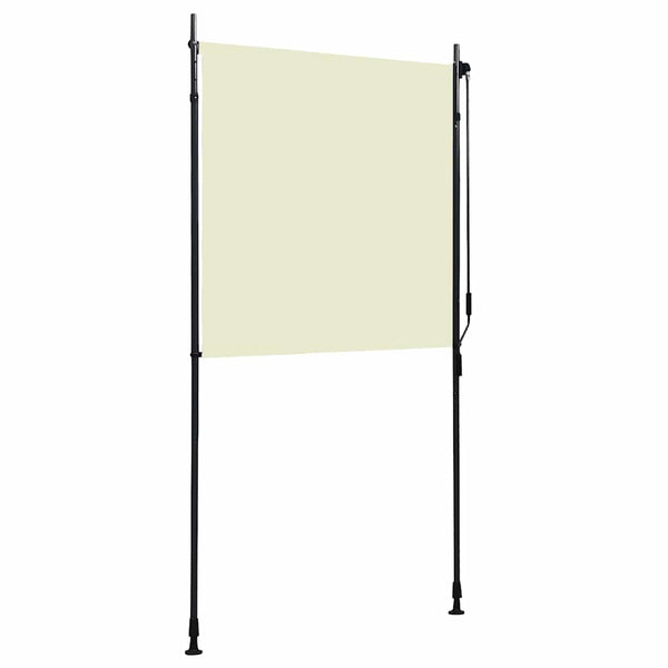 Cremefarbener Outdoor-Rollvorhang Feliana 120x270cm