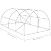 Gewächshaus Toth 6,86 m² 3,43x2x2 m