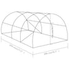 Gewächshaus Toth 9 m² 4,5x2x2 m