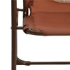 Braunes 3-teiliges Kinder-Garten-Bistro-Set mit Sonnenschirm Nadim