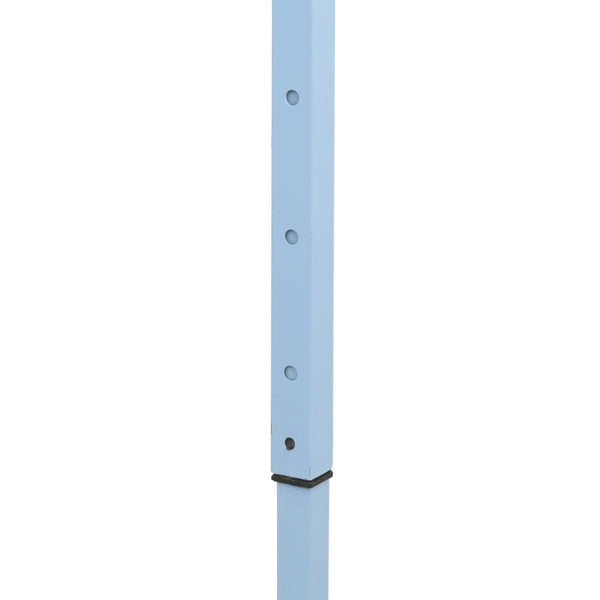 Cremefarbener Faltpavillon Bataturescu 2x2 m (4 Seitenwände Stahl)