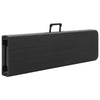 Armand Gartenbank 180cm, faltbar (2 Stk. HDPE) – Schwarz