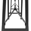 Armand Gartenbank 180cm, faltbar (2 Stk. HDPE) – Schwarz