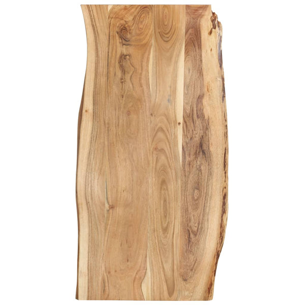 Tischplatte Ostara 118x(50-60)x2,5cm (Akazienholz)