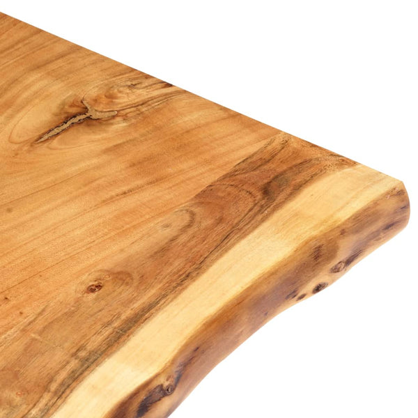 Tischplatte Ostara 118x(50-60)x2,5cm (Akazienholz)