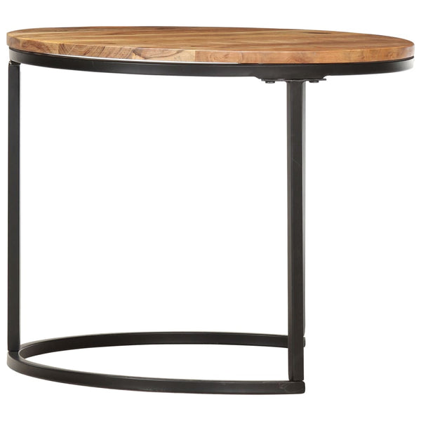 Beistelltischset Jurii (2er-Set Akazie)