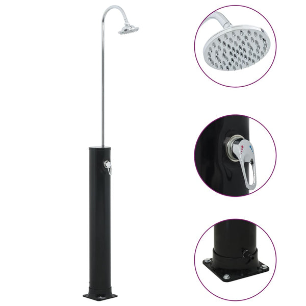 Solar-Gartendusche Stetca 214cm 20 l