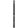 Schwarze Solardusche Bocskai 220cm 20 l