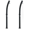 Schwarze Solardusche Mirax 214cm 20 l