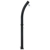 Schwarze Solardusche Mirax 214cm 20 l