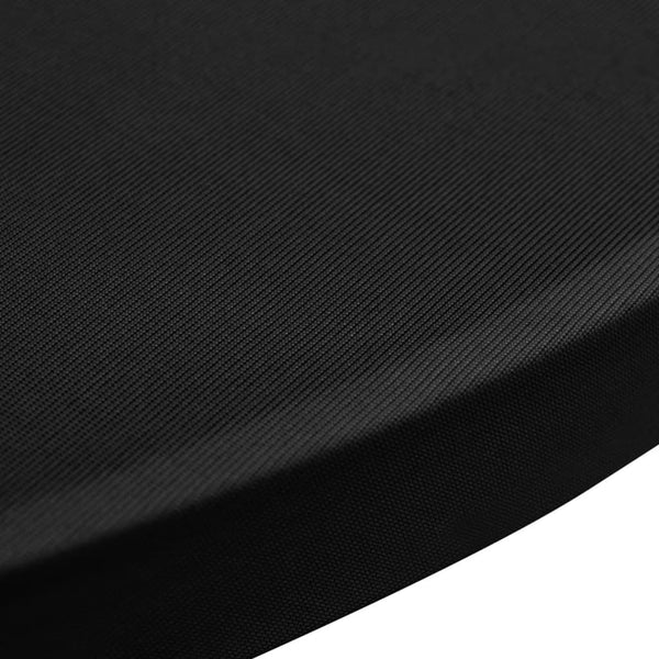 Schwarz Stehtischhusse Zablatosche Ø60cm (Stretch 4 Stück)