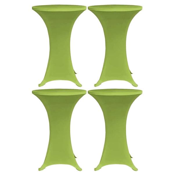 Grüne dehnbare Tischhusse Zablatosche 60cm (4 Stk.)