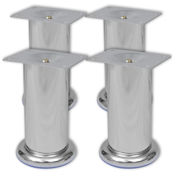 Kromi pyöreät sohvanjalat Duican 120 mm (8 kpl)